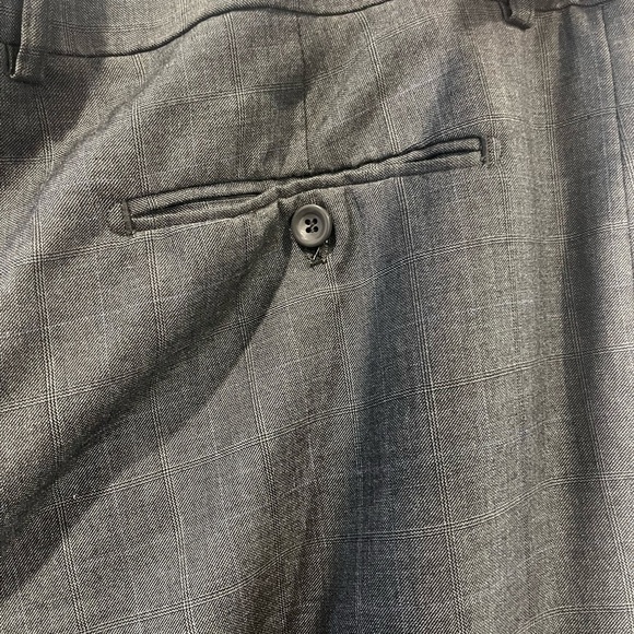 Classic Italian Grey Men Dress Pants Size 38 - Picture 12 of 12